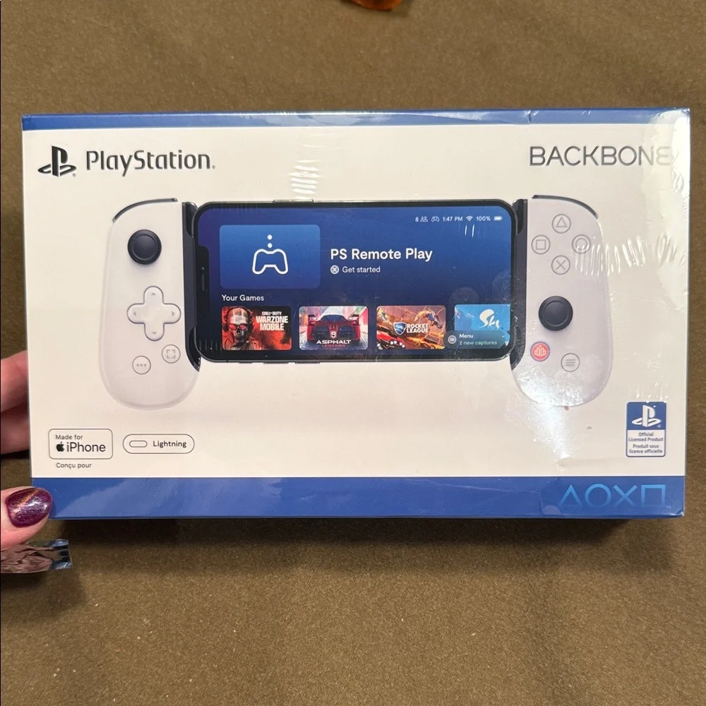 New in Box Sony PlayStation Backbone Controller - White